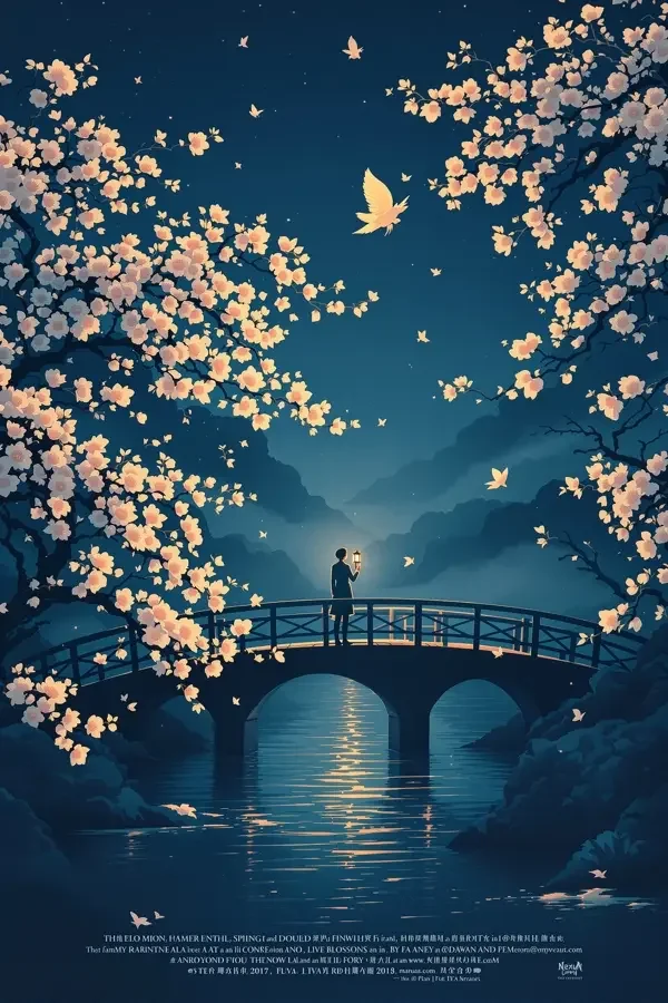 人间四月 海报封面